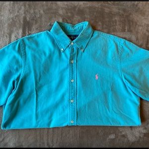 Polo Ralph Lauren Custom Fit Short Sleeve Dress Shirt